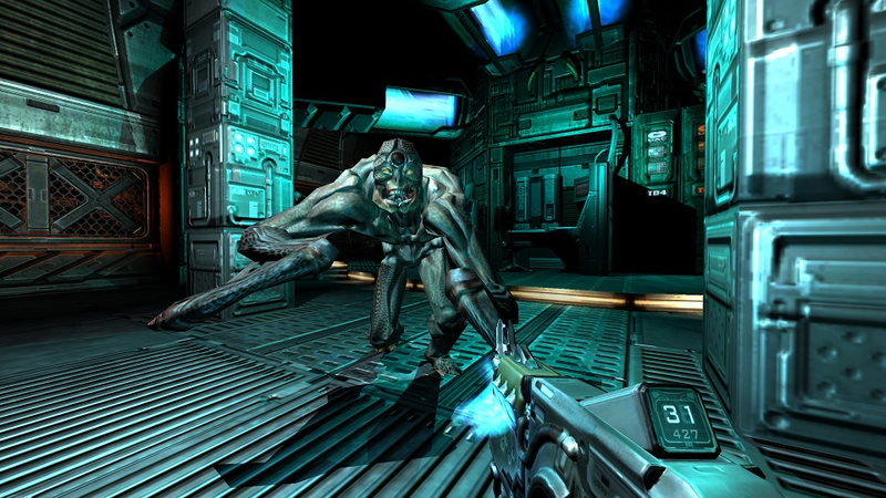 Illustration for article titled Doom 3's Graphically Enhanced Monsters Are Pretty Damn Ugly